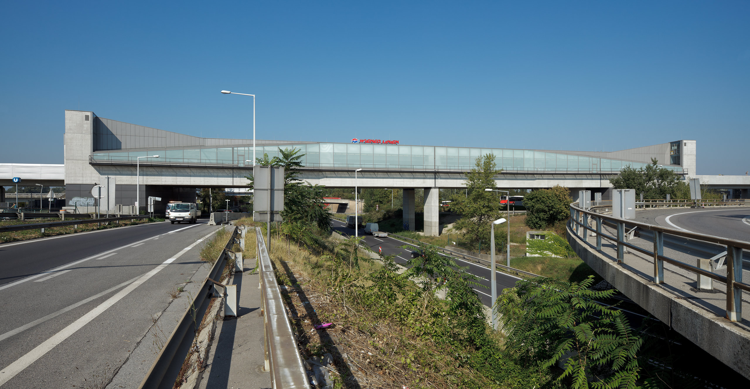 U2 Underground  Station Donaustadtbrücke