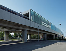 U2 Underground  Station Hardeggstrasse