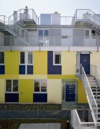 Housing Complex Paulasgasse - detail of facade