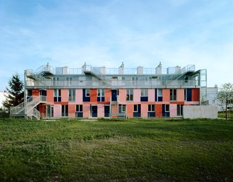 Housing Complex Paulasgasse - north facade