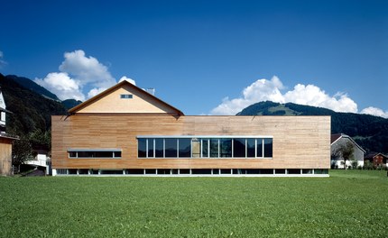 School Bizau - west facade