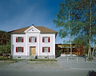 Parish Hall Schlins - view from street