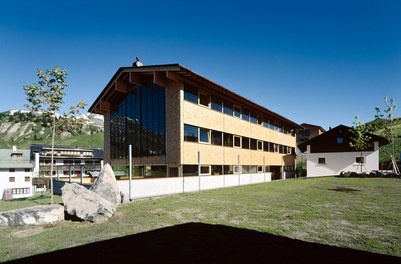 Apartment House Oberlech - view from southeast