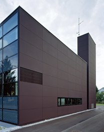 Fire Department Lauterach - detail of facade