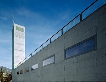 Fire Department Frastanz - detail of facade