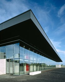 Cultural and Sports Center Gries - detail of facade