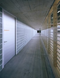 Cultural and Sports Center Gries - access to wardrobes