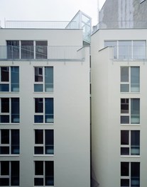 Housing Complex Schadekgasse - detail of facade