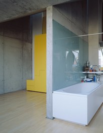 Yellow Stairs - staircase, cupboard and homeoffice