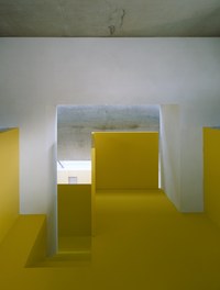 Yellow Stairs - staircase, cupboard and homeoffice