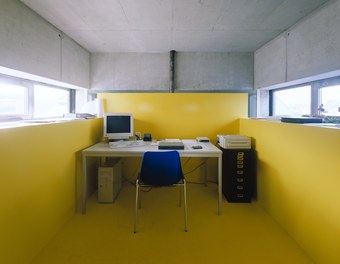 Yellow Stairs - staircase, cupboard and homeoffice