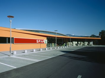 Rheincenter Lustenau - view from parking space