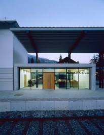 Train Station Schruns - ticket office and waiting room