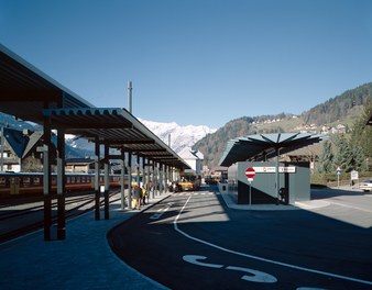 Train Station Schruns - station for train and bus