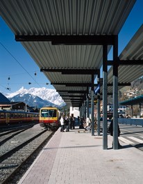 Train Station Schruns - platform