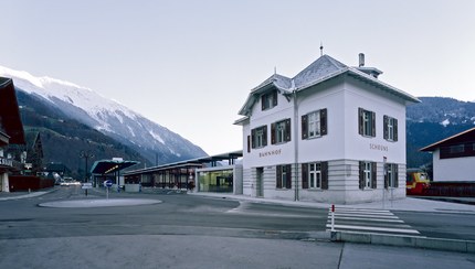 Train Station Schruns - urban-planning context