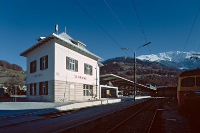 Train Station Schruns - view from southwest