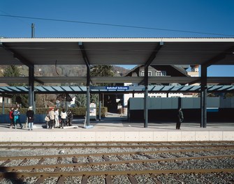 Train Station Schruns - tracks