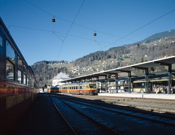 Train Station Schruns - tracks