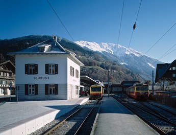 Train Station Schruns - general view