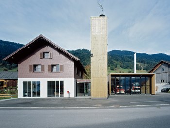 Fire Department Düns - general view
