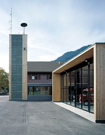 Fire Department Düns - hose-drying  tower