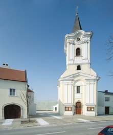 Church Podersdorf - urban-planning context