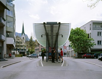 Bus Stop Dornbirn - urban-planning context