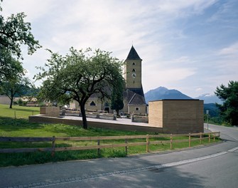 Cemetery Batschuns - urban-planning context