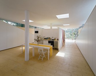 Slopehouse Hintersdorf - living-dining room