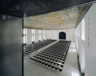 Galerie der Forschung - view into ballroom 