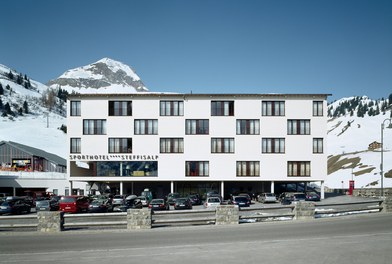 Sporthotel Steffisalp - east facade