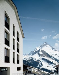 Sporthotel Steffisalp - detail of facade