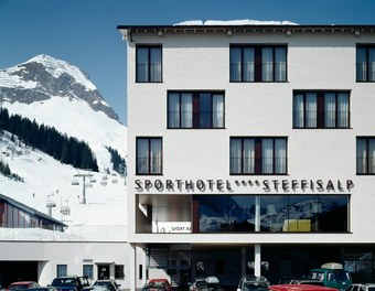 Sporthotel Steffisalp - east facade