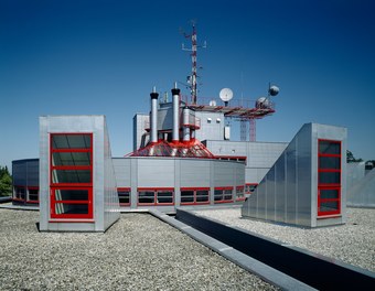 Austrian Broadcasting Corporation ORF Dornbirn - rooftop with skylights