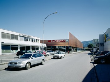 Supermarket Eurospar Bregenz - urban-planning context