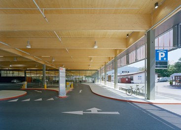 Supermarket Eurospar Bregenz - driveway