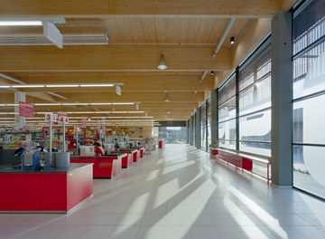 Supermarket Eurospar Bregenz - checkout counter