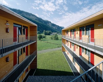 Residential Home for Workers - balconies