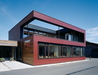 Headquarter Zenz Holzbau - south facade
