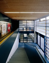 Fire Department and Community Hall Sulz - staircase