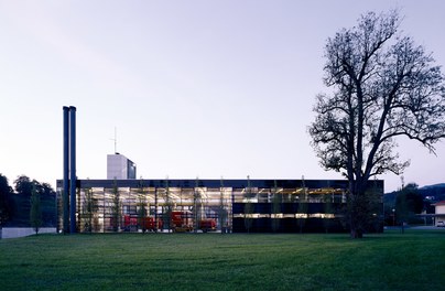 Fire Department and Community Hall Sulz - night shot