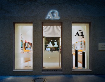 A1 Shop Salzburg - shop window