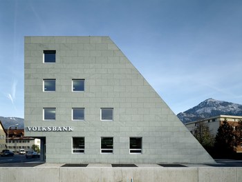 Volksbank Dornbirn - west facade