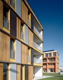 Housing Estate Mühlweg - detail of facade