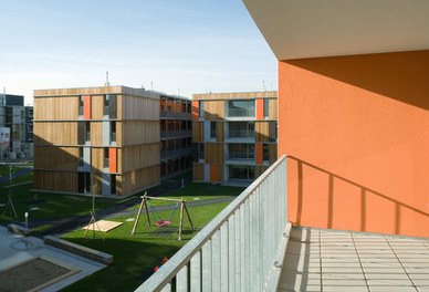 Housing Estate Mühlweg - view from terrace