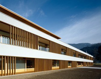 LKH Wolfsberg Geriatrics - south facade with balconys