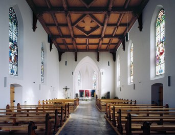 Church Kennelbach - main aisle