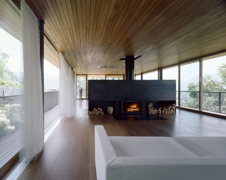 House B - living room