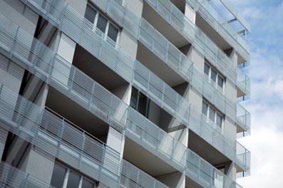 Housing Complex Kaiserebersdorf - detail of facade